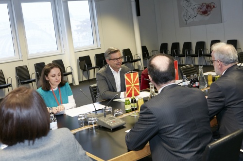 Aussprache.Vizepräsident des Bundesrates Magnus Brunner (V) (2. von links)
