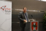 Bernhard Müller (Urban Forum) Am Rednerpult
