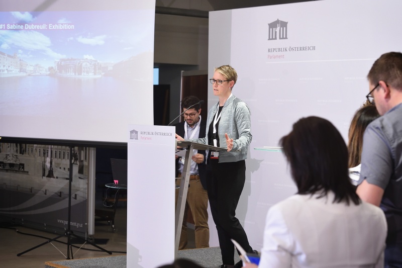Elevator Pitches: Innovative Initiatives in National Parliament Visitor Centers
