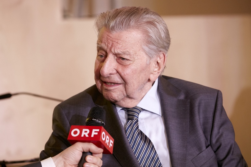 Podiumsdiskussion. Hugo Portisch