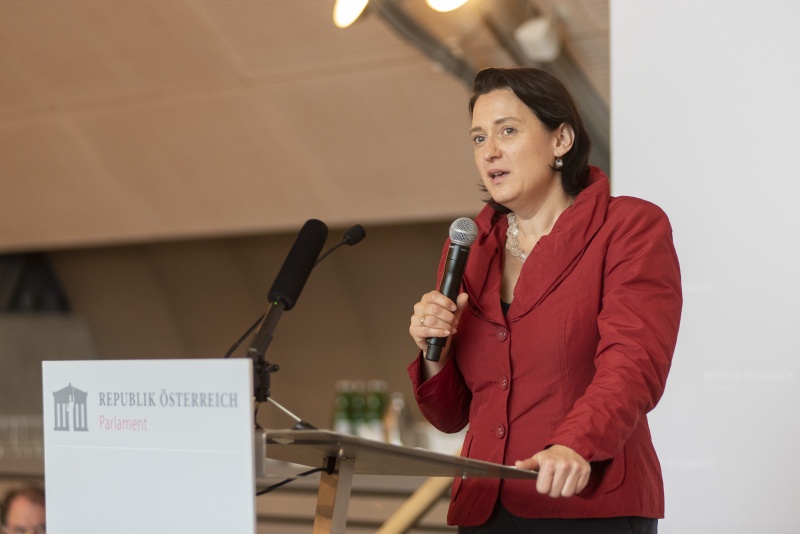 Moderation Nationalratsabgeordnete Gudrun Kugler (V)