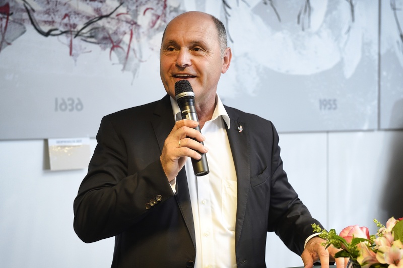 Begrüßung durch Nationalratspräsident Wolfgang Sobotka (V)