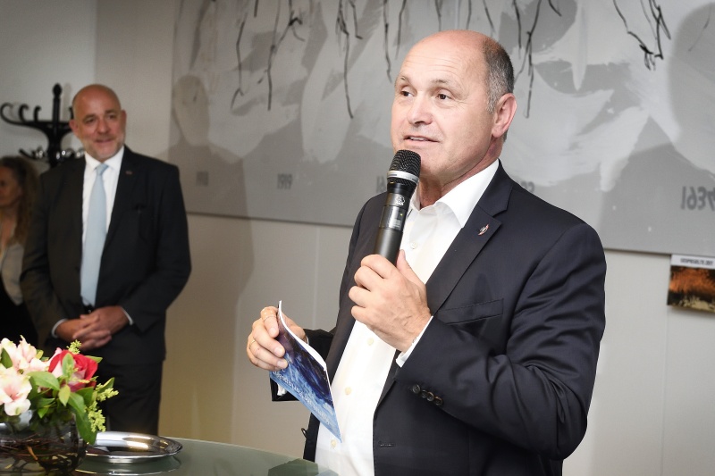 Begrüßung durch Nationalratspräsident Wolfgang Sobotka (V)