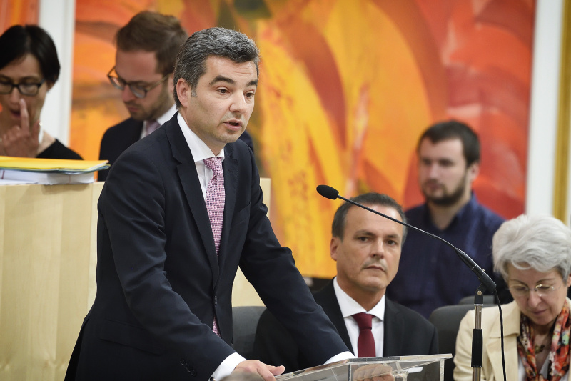 Innenminister Wolfgang Peschorn am Wort