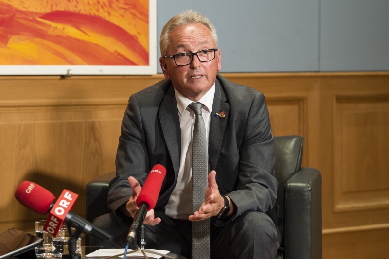 Bundesratspräsident Karl Bader (V)