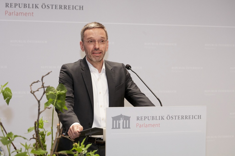 Ansprache des Nationalratsabgeordneten Herbert Kickl (F)