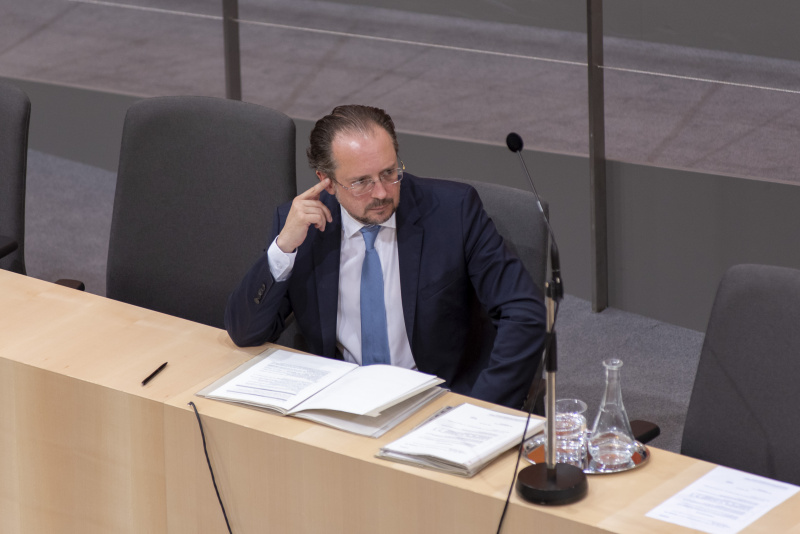 Außenminister Alexander Schallenberg