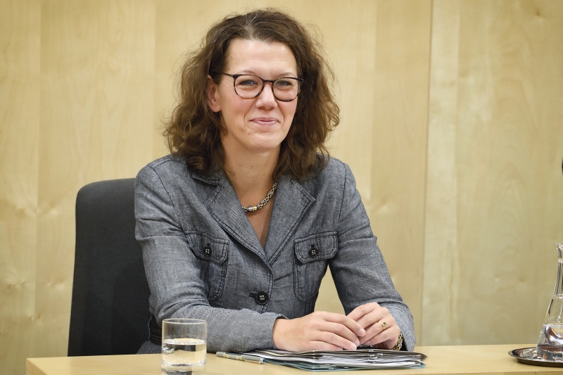 Bildungsministerin Iris Rauskala