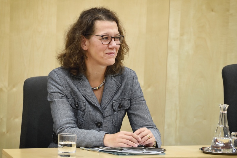 Bildungsministerin Iris Rauskala