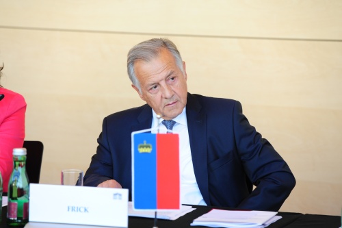 Konferenz der ParlamentspräsidentInnen - Albert Frick