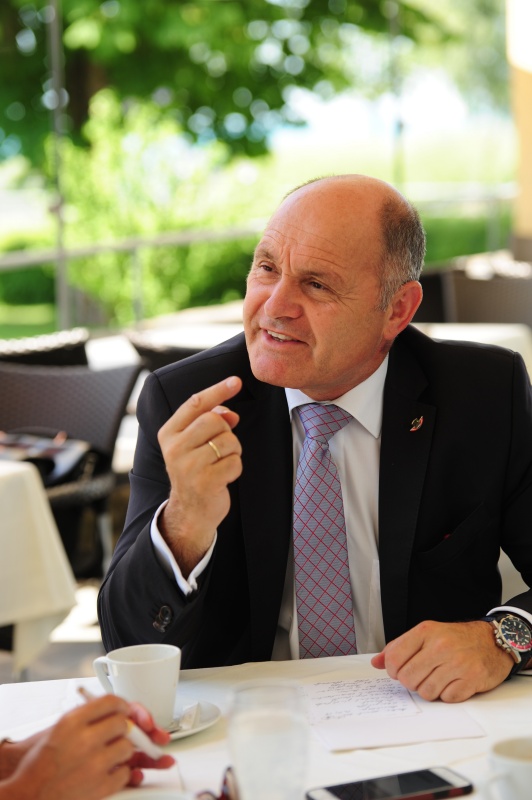 Nationalratspräsident Wolfgang Sobotka (V) im Interview