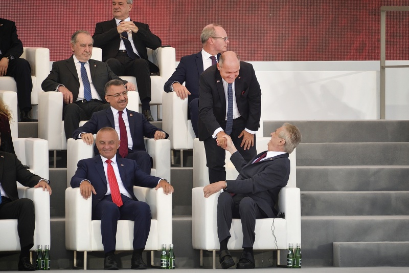 Nationalratspräsident Wolfgang Sobotka (V) bei der Gedenkveranstaltung in Warschau