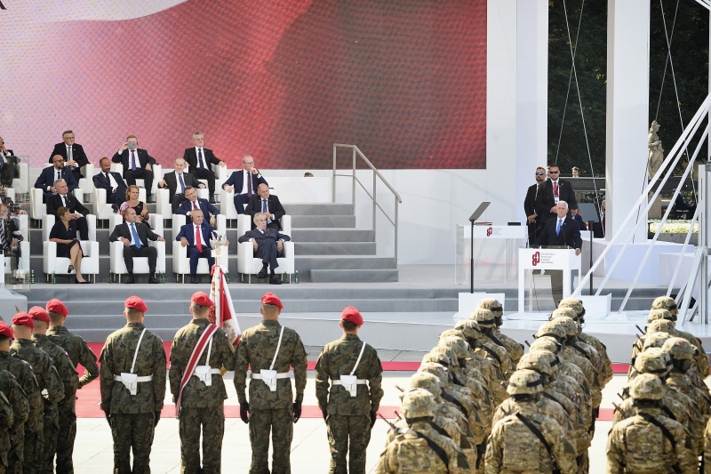Nationalratspräsident Wolfgang Sobotka (V) bei der Gedenkveranstaltung in Warschau