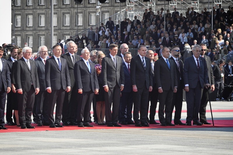 Nationalratspräsident Wolfgang Sobotka (V) bei der Gedenkveranstaltung in Warschau