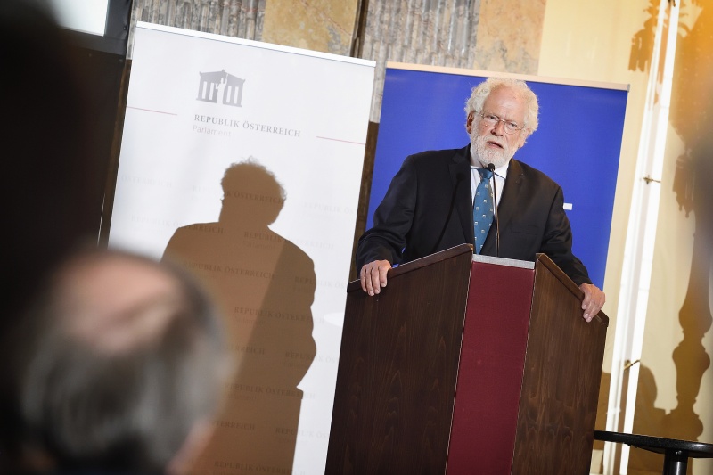 Begrüßung durch den Präsidenten der Österreichischen Akademie der Wissenschaften Anton Zeilinger