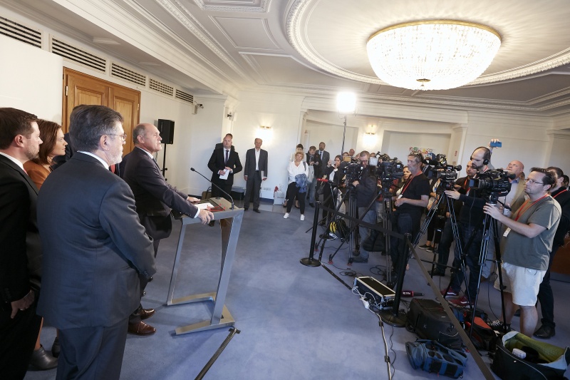 Nationalratspräsident Wolfgang Sobotka (V) am Rednerpult