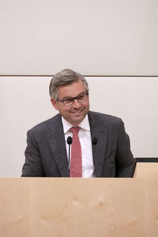 Vorsitz durch Bundesrat Magnus Brunner (V)