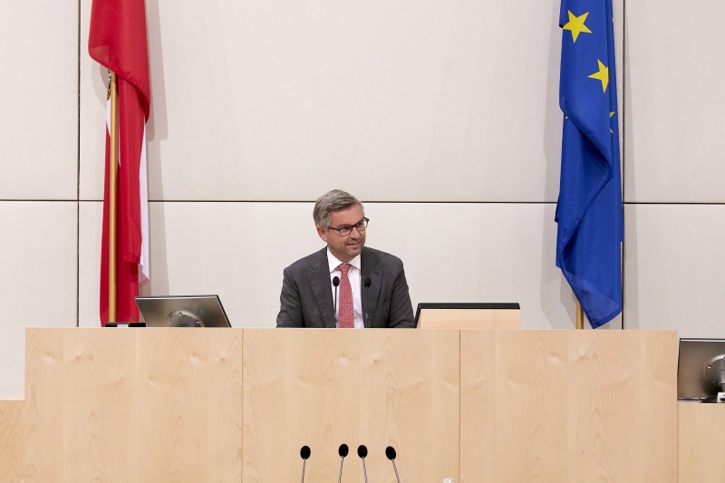Vorsitz durch Bundesrat Magnus Brunner (V)