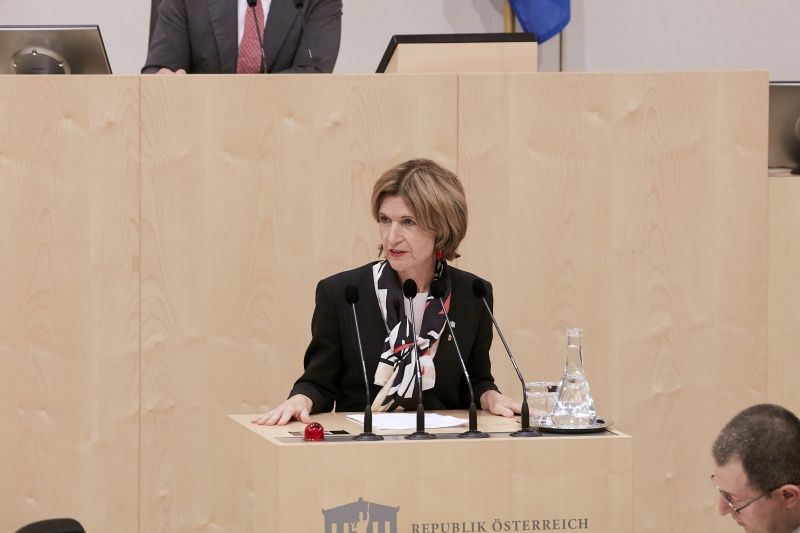 Stellungnahme durch Bundesrätin Andrea Eder-Gitschthaler (V)