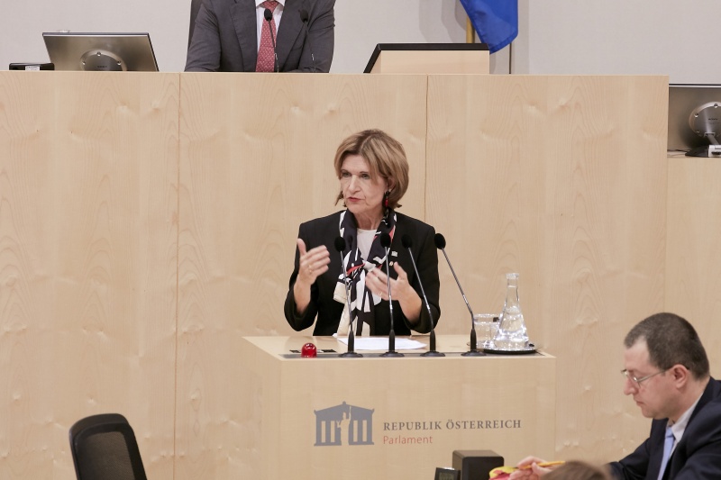 Stellungnahme durch Bundesrätin Andrea Eder-Gitschthaler (V)