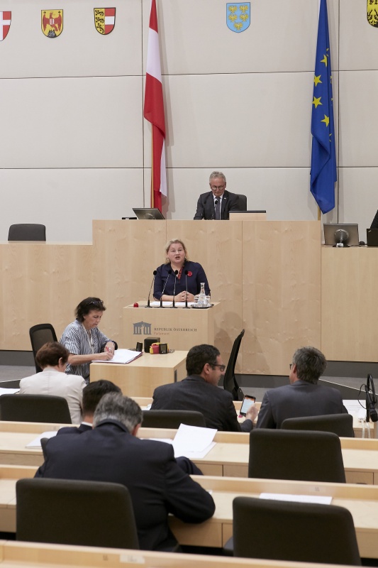 Stellungnahme durch Bundesrätin Korinna Schumann (S)