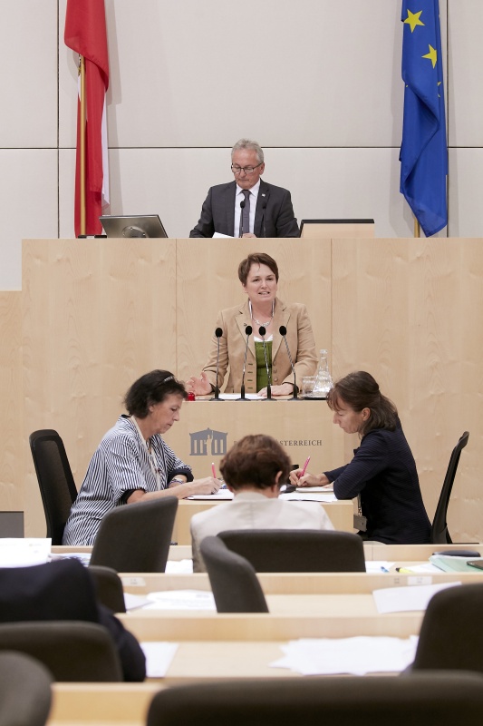 Bundesrätin Andrea Wagner (V)