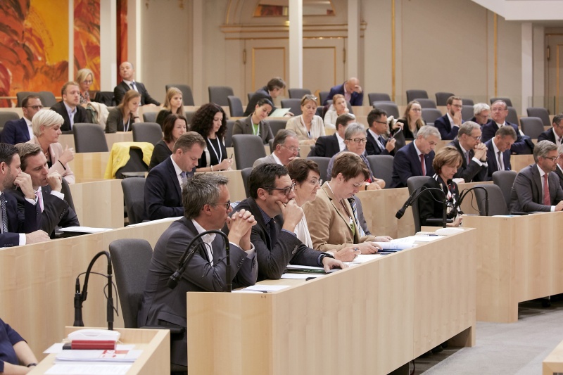 Blick auf Blick auf VeranstaltungsteinehmerInnen