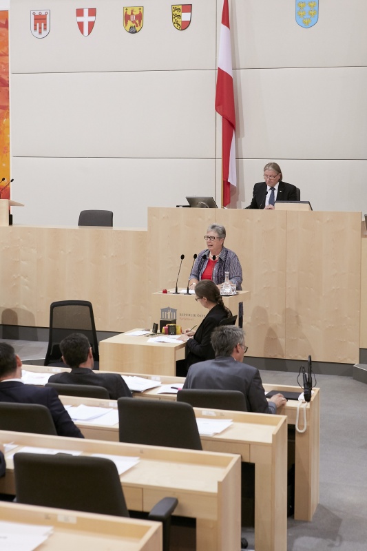 Bundesrätin Klara Neurauter (V)