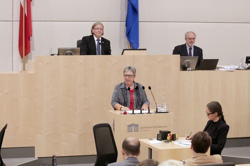 Bundesrätin Klara Neurauter (V)