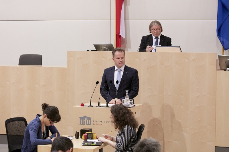 Nationalratsabgeordneter Walter Rauch (F)