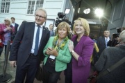 Von links: Bundesratspräsident Karl Bader (V), Zweite Nationalratspräsidentin Doris Bures (S)