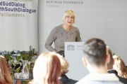 Moderation durch Jutta Kepplinger Parlamentarischer NordSüdDialog