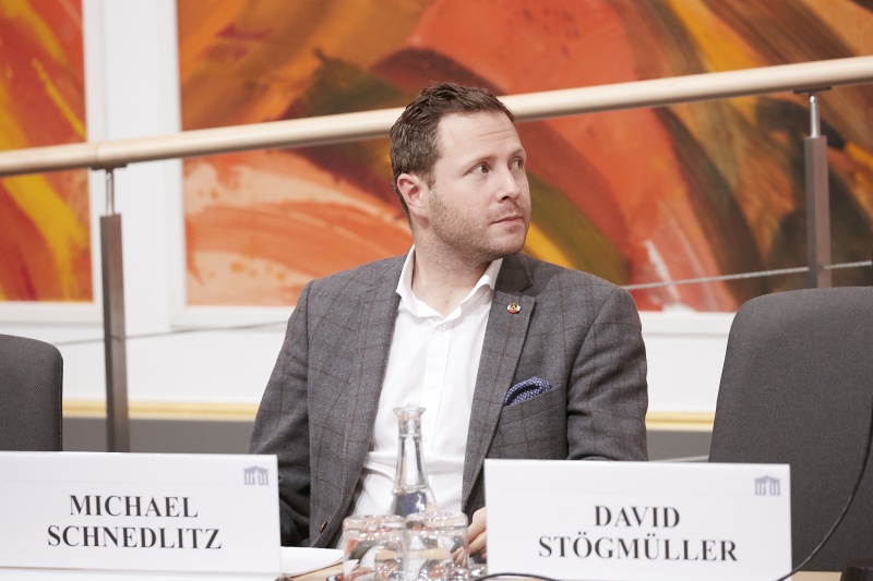 Nationalratsabgeordneter Michael Schnedlitz (F)