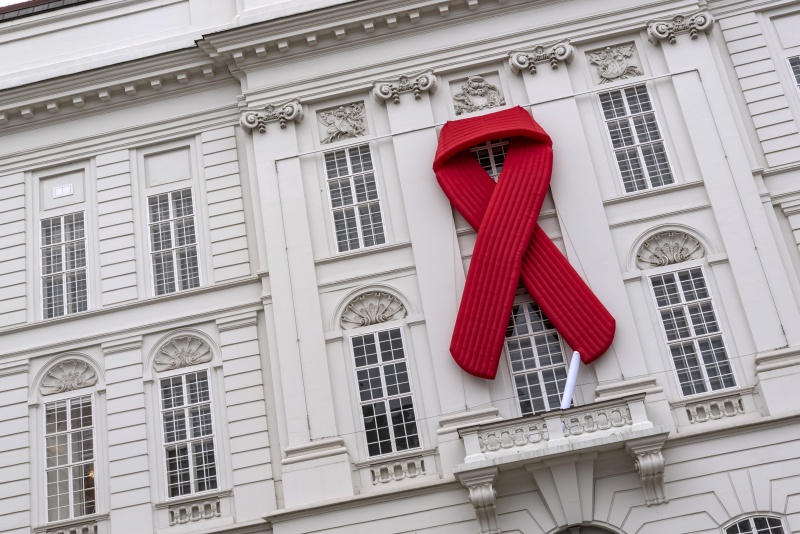 Red Ribbon am Josefsplatz