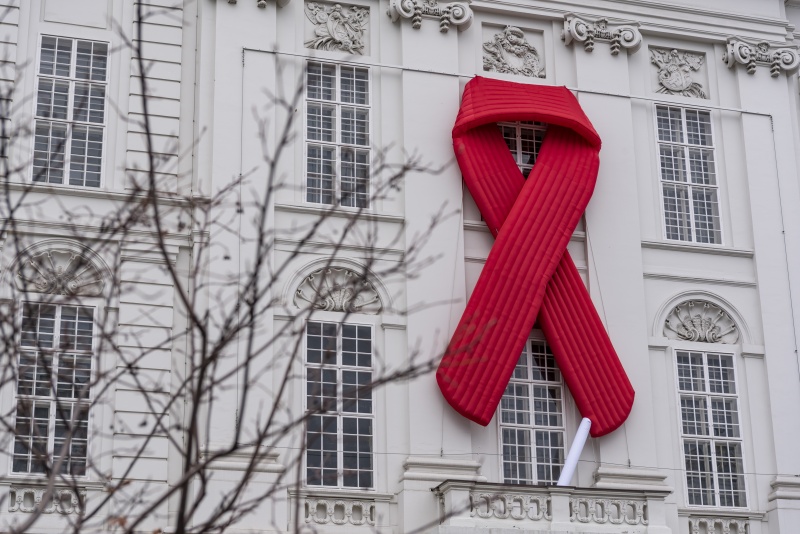 Red Ribbon am Josefsplatz
