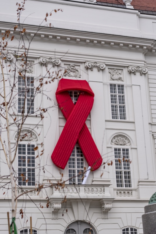 Red Ribbon am Josefsplatz