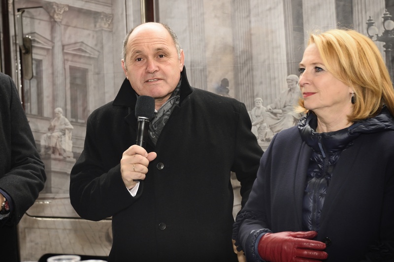 Von links: Nationalratspräsident Wolfgang Sobotka (V), Zweite Nationalratspräsidentin Doris Bures (S)