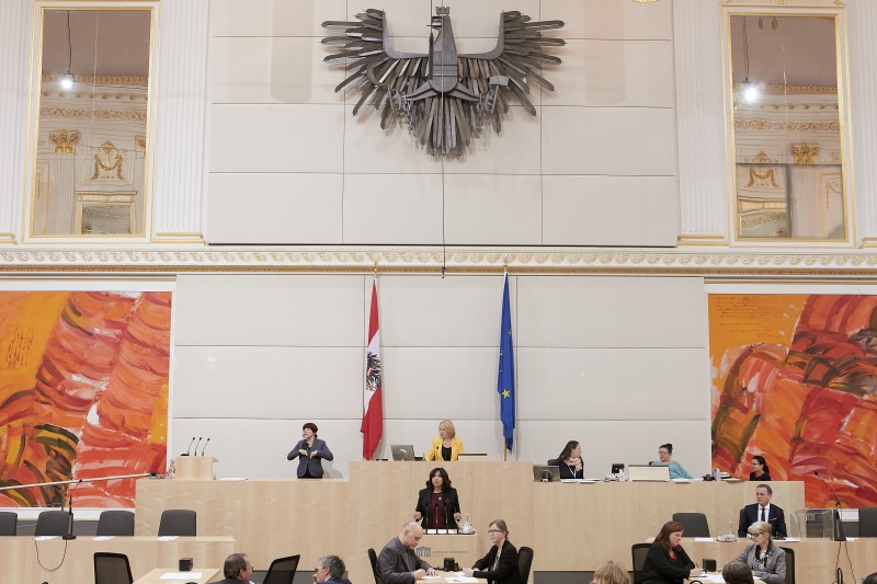 am Rednerpult Nationalratsabgeordnete Selma Yildirim (S)