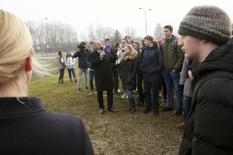 Nationalratspräsident Wolfgang Sobotka (V) am Wort. Blick Richtung VeranstaltungsteilnehmerInnen