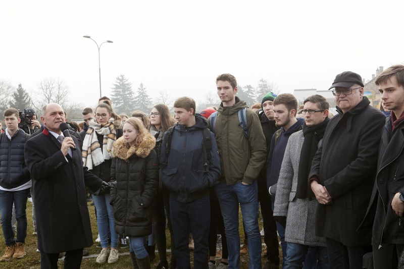 Nationalratspräsident Wolfgang Sobotka (V) am Wort. Blick Richtung VeranstaltungsteilnehmerInnen