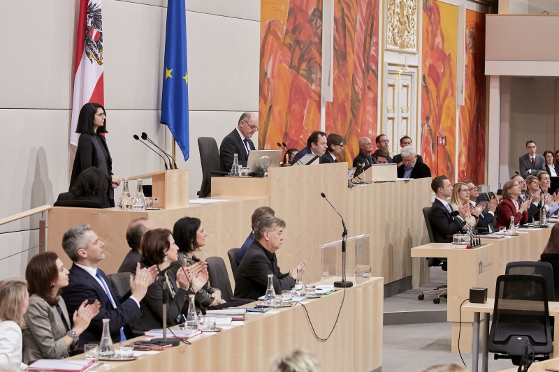 Vorsitz durch Nationalratspräsident Wolfgang Sobotka (V)