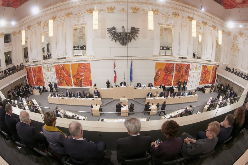 Erklärung durch Bundeskanzler Sebastian Kurz (V)