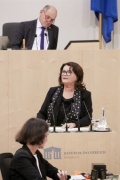 Am Rednerpult Nationalratsabgeordnete Elisabeth Scheucher-Pichler (V)