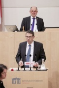 Am Rednerpult Nationalratsabgeordneter Markus Vogl (S)