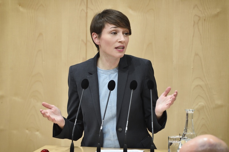 Nationalratsabgeordnete Sigrid Maurer (G)