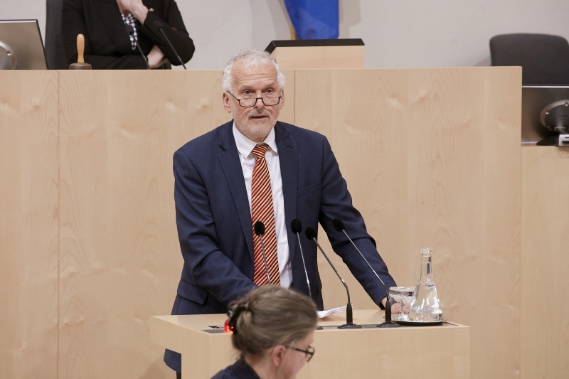 Am Rednerpult Nationalratsabgeordneter Josef Moser (V)