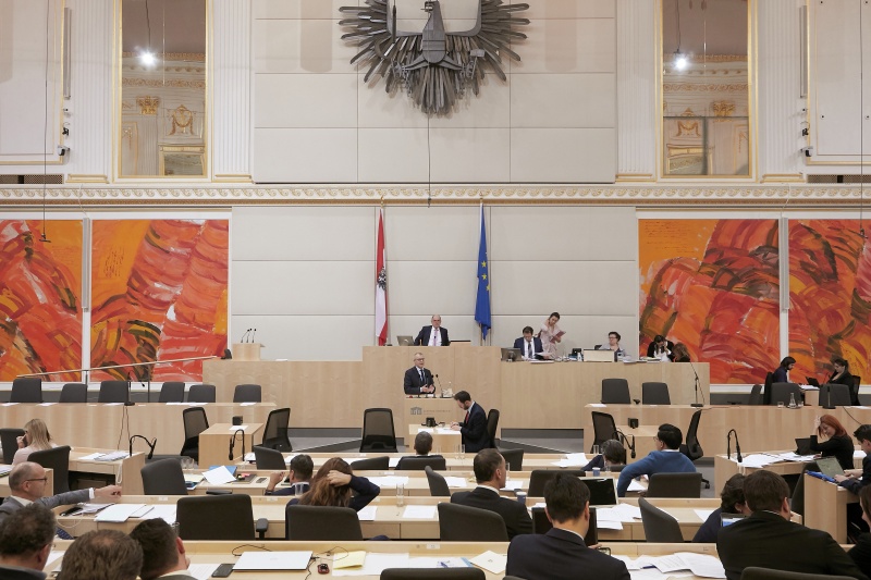 Am Rednerpult Nationalratsabgeordneter Harald Troch (S)