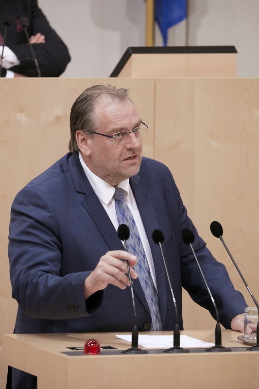 Am Rednerpult Nationalratsabgeordneter Andreas Kollross (S)