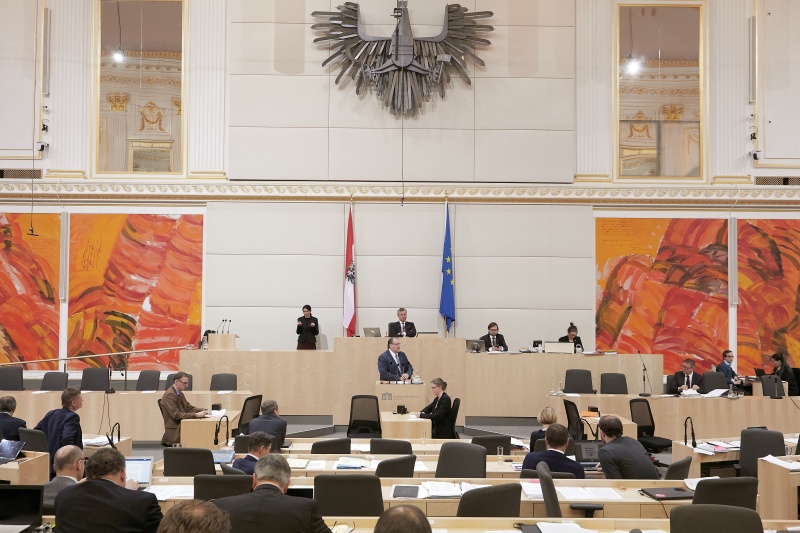 Am Rednerpult Nationalratsabgeordneter Andreas Kollross (S)