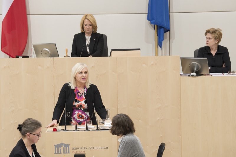 Am Rednerpult: MEP Angelika Winzig (V)